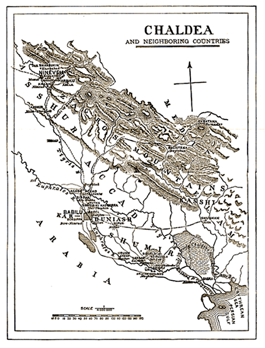 Map of Chaldeann Empire