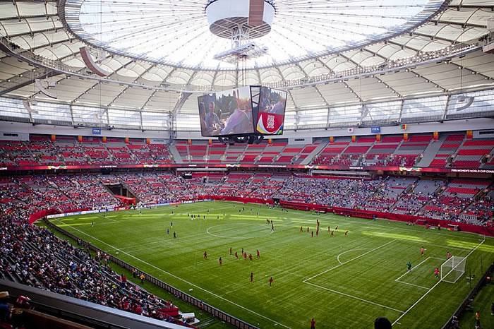 Stadium of Vancouver Whitecaps