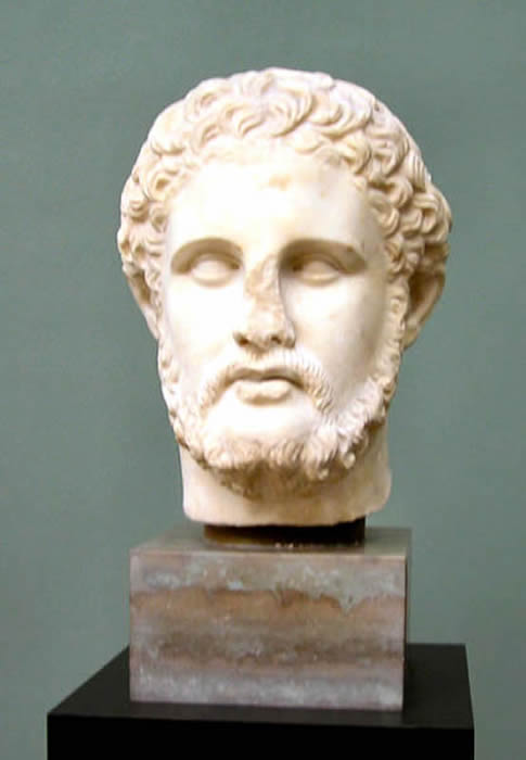 Picture Information: Bust of King Philip II
