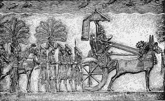 Picture Information King Sennacherib of Assyria