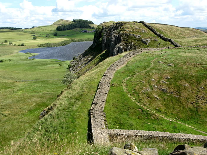 Picture Information Hadrians Wall in Britain
