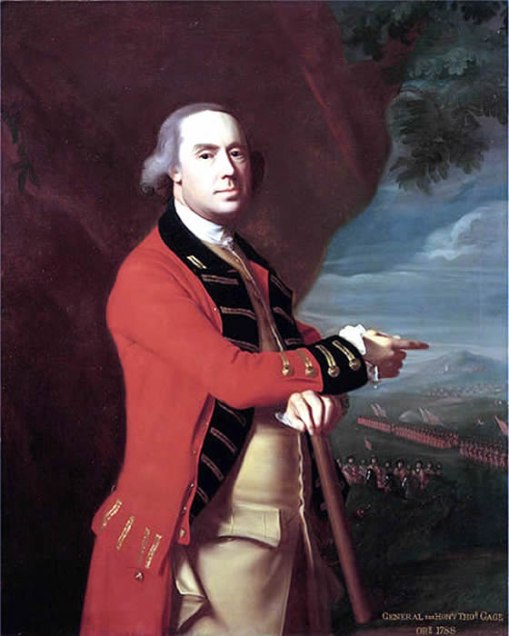 Picture Information General Thomas Gage