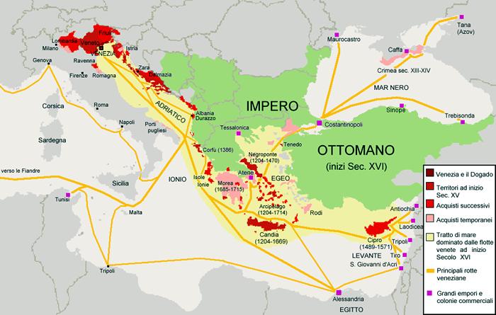 Republic of Venice Map