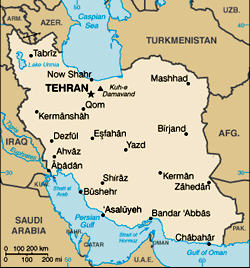 Map of Iran