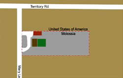 Republic of Molossia Map