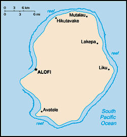 Map of Niue