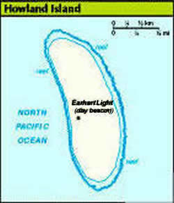 Map of Howland Island