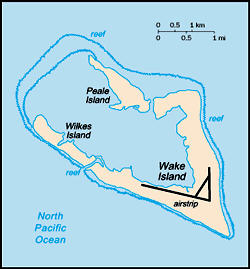 Map of Wake Island