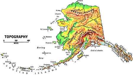 Map of Alaska