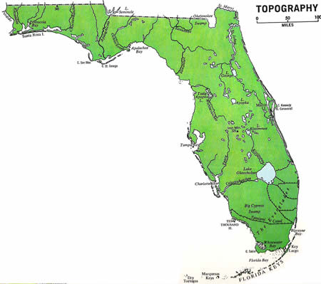 Map of Florida