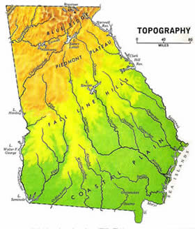 Map of Georgia