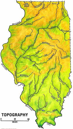 Map of Illinois