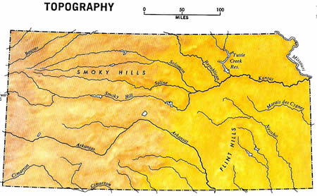 Map of Kansas