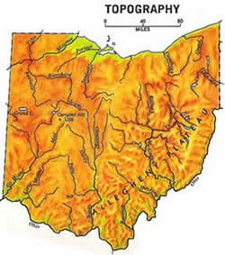 Map of Ohio