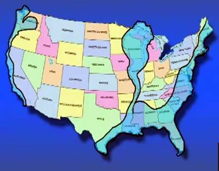 Projected Flood Map Of Usa | Sexiz Pix