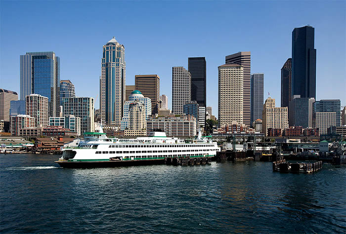 Picture Information: Seattle Ferry in Seattle, Washington
